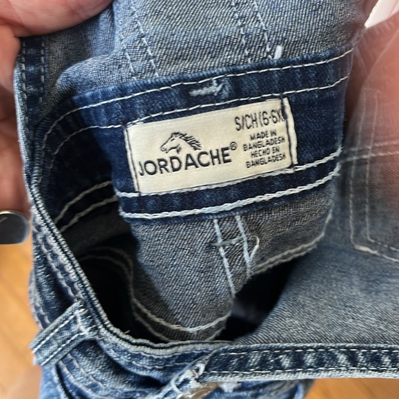 Jean short overalls nearly new size 6x - Picture 6 of 6